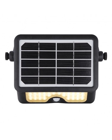 500Lm solar spotlight oscillating plate IP65 motion detector various positions