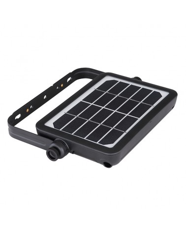 500Lm solar spotlight oscillating plate IP65 motion detector various positions