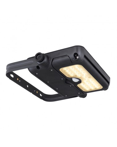 Foco solar de 500Lm placa oscilante IP65 detector de movimiento varias posiciones