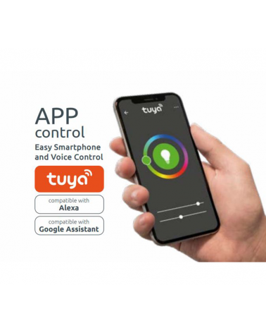 LED strip 670cm RGBW 3000K 20W dimmable