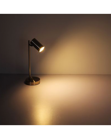 Lámpara de mesa 35cm de altura de metal GU10 5W