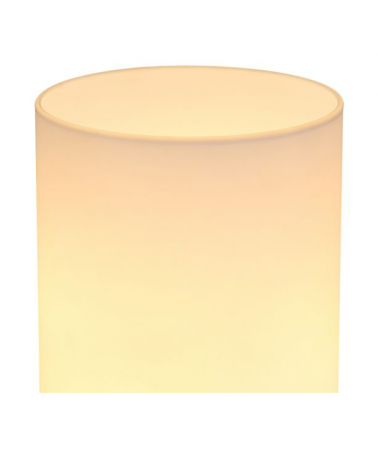 LED table lamp 24cm opal glass and nickel 4W 3000K DIMMABLE