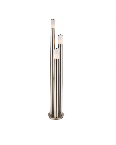 Outdoor beacon 170cm stainless steel 3xE27 IP44 8.8W