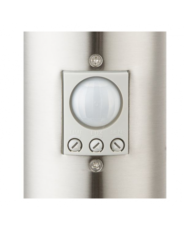 Beacon for outdoor 45cm stainless steel E27 IP44 8.8W MOTION SENSOR