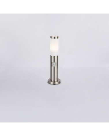 Beacon for outdoor 45cm stainless steel E27 IP44 8.8W MOTION SENSOR