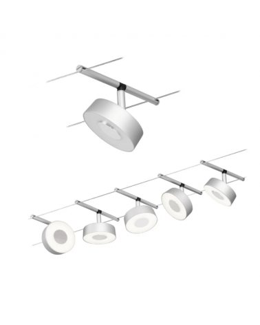 LED cable system set 5x180lm 5x5W 3000K 230/12V