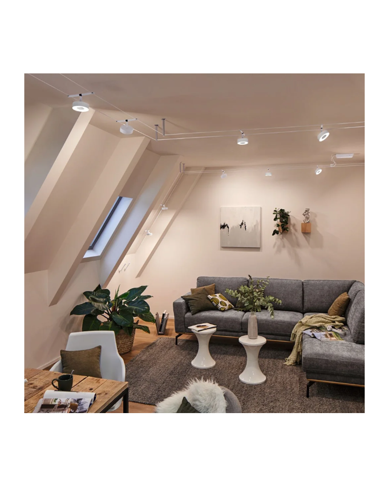 Set de sistema de cable LED 5x180lm 5x5W 3000K 230/12V