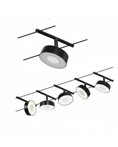 Set de sistema de cable LED 5x180lm 5x5W 3000K 230/12V