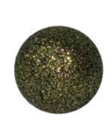 Christmas ball olive color glitter glitter