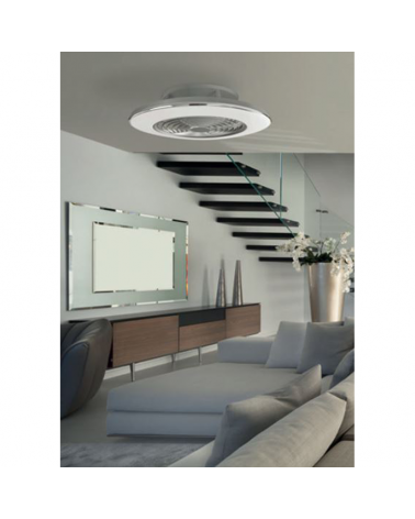 Ceiling fan 35W Ø63cm LED ceiling light 70W remote control DIMMABLE light and bluetooth