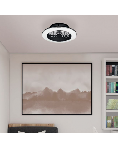 Ceiling fan 30W Ø52.5cm LED ceiling light 70W remote control DIMMABLE light and remote control