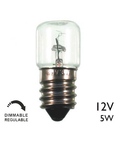 Tubular lamp 12V 5W E14