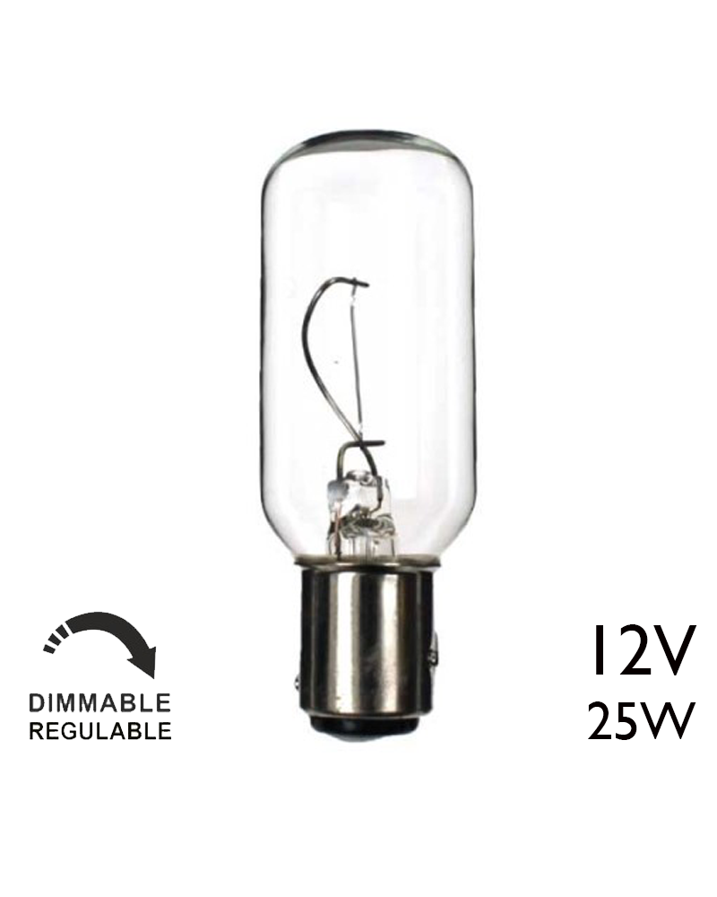 Tubular de navegación 26x70 25W 12V BAY15D