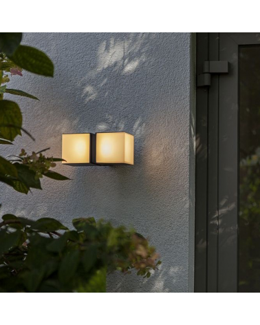 Outdoor wall lamp 10cm aluminum LED 24.4W 3000K