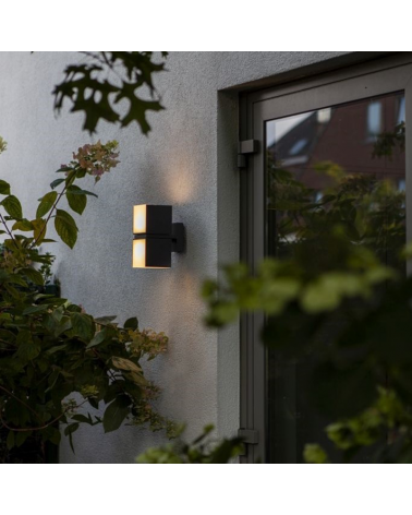 Outdoor wall lamp 10cm aluminum LED 24.4W 3000K