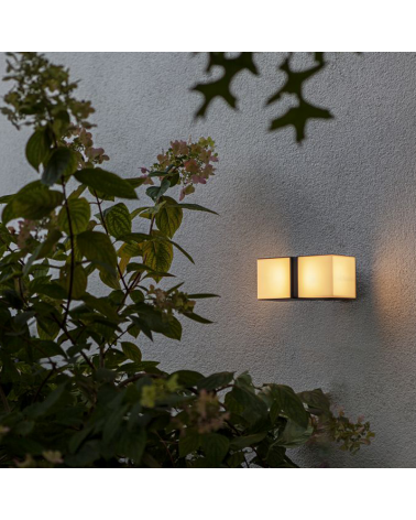 Outdoor wall lamp 10cm aluminum LED 24.4W 3000K