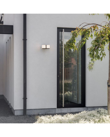 Outdoor wall lamp 10cm aluminum LED 24.4W 3000K