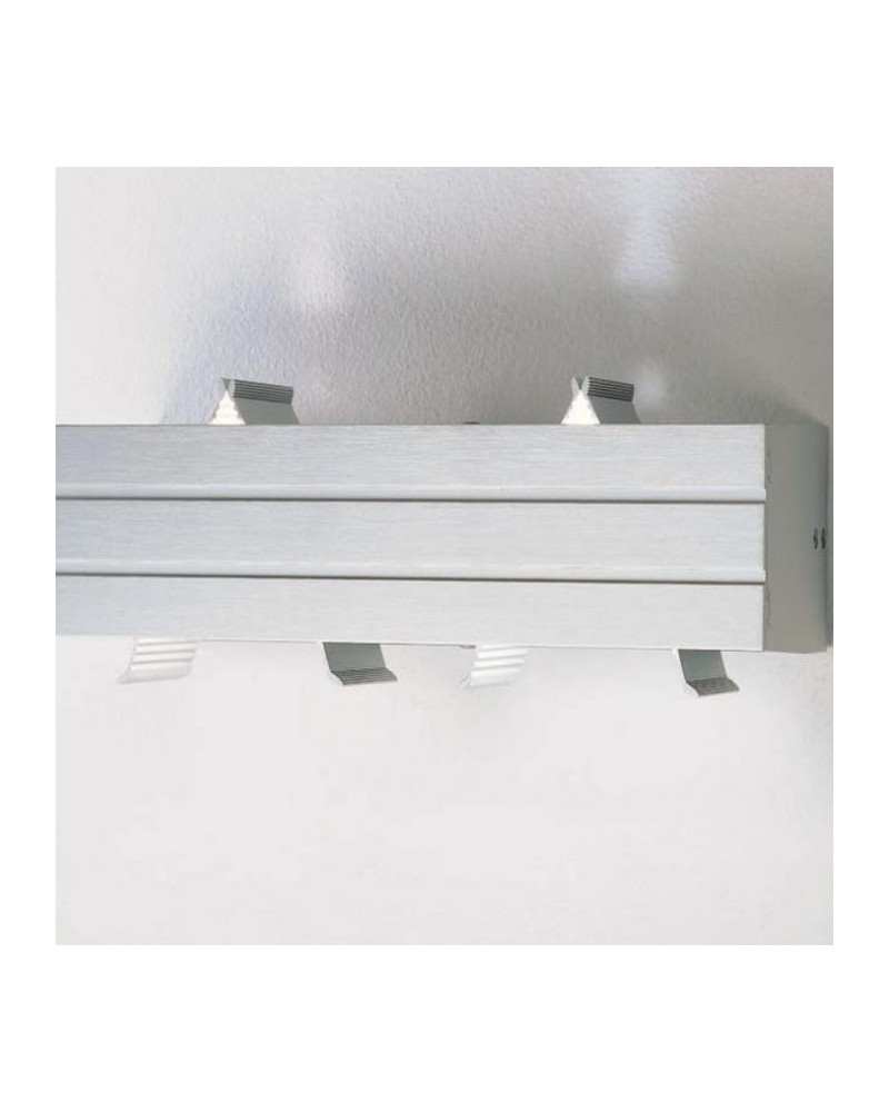 Paral lel Wall Lamp 2 lights Milan 5983 Halogen Anodized Aluminum 2xG9