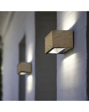 Outdoor wall lamp 14cm in stainless steel LED 10.5W 4000K