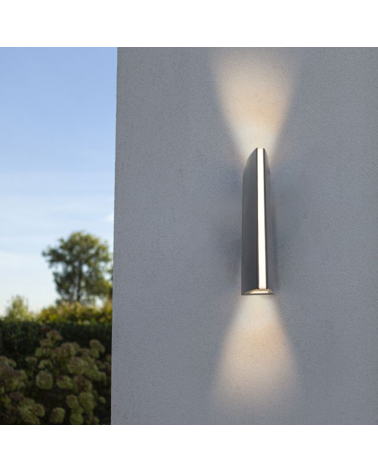 Outdoor wall lamp 30cm aluminum LED 14.5W 3000K