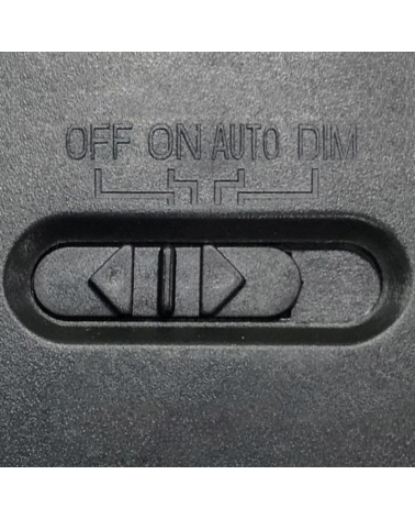 Dark grey outdoor wall light SOLAR 11cm aluminum and PC LED 7.5W IP54 4000K MOTION SENSOR