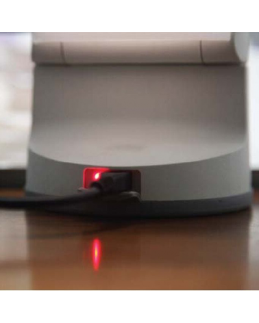 Portable solar lamp LED 1.2W grey finish 28.1cm IP54 4000K