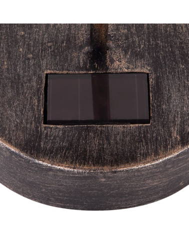 Decorative table lamp SOLAR 35.5cm metal and glass 3000K IP44 3V