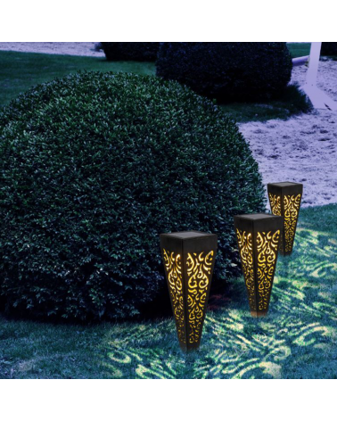 SOLAR decorative spike 33cm 3000K IP44 3V