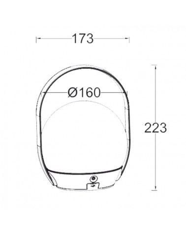 Portable LED lamp 3.3W black finish 22.3cm IP54 voice control RGB CCT 2700K-6500K