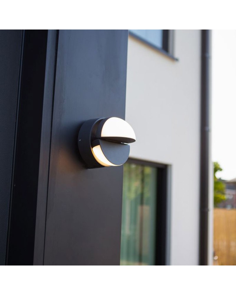 Plafón LED sensor movimiento 30cm 18W luz cálida 3000K exterior-interior  IP54