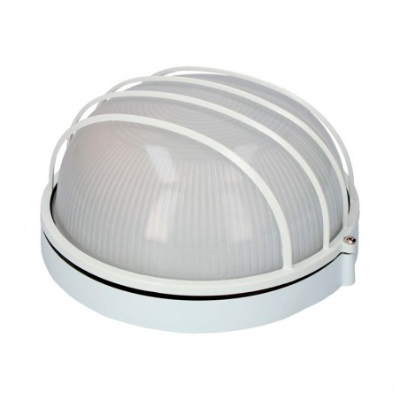 Outdoor wall light in aluminum and glass E27 100W IP54