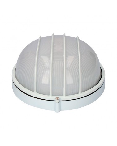 Outdoor wall light in aluminum and glass E27 100W IP54