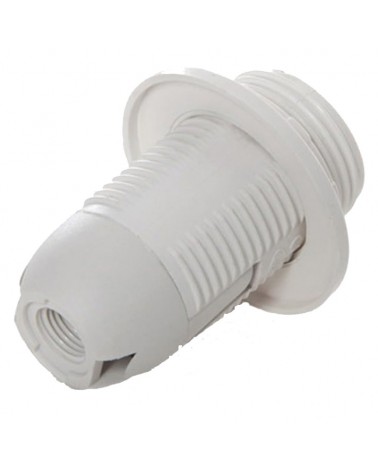 E14 threaded lamp holder with external thread and washer included