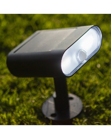 Outdoor spike SOLAR LED 7W DIMMABLE RGB motion sensor voice control IP44
