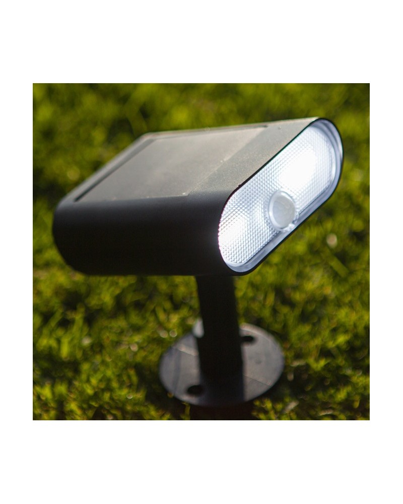 Outdoor spike SOLAR LED 7W DIMMABLE RGB motion sensor voice control IP44
