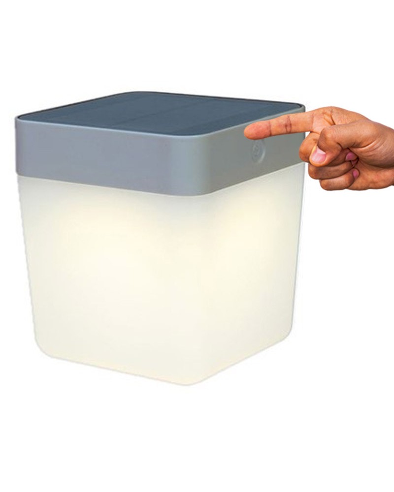 SOLAR portable table lamp 12cm LED 1W IP44 3000K