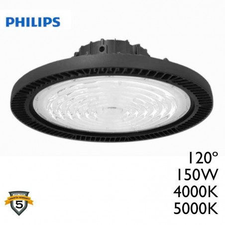 UFO LED high bay 150W 120ª 21000 Lm PRO chip Philips LumiLEDS 3030 IP65