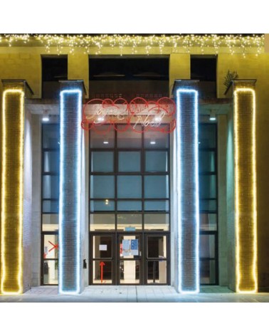 Cartel para calles JOYEUX NOËL de 4 metros LEDs 186W