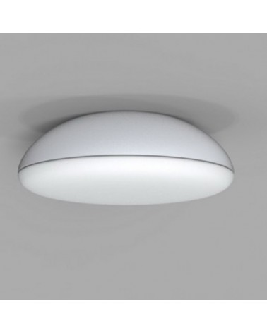 Plafón 38cm en metal acrílico y ABS diferentes acabados 4xE27