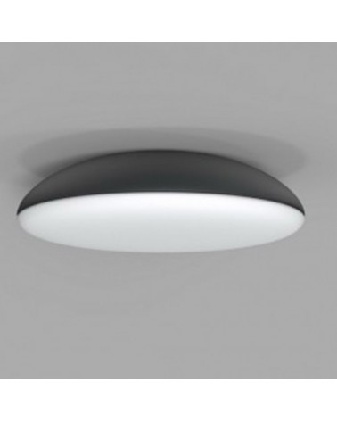 Plafón 50cm en metal acrílico y ABS diferentes acabados 6xE27