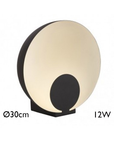 Lámpara de mesa LED 30cm de acero 12W 3000K