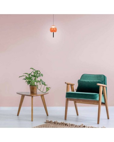 Lámpara colgante sube y baja LED 96cm en aluminio varios acabados 12W 3000K