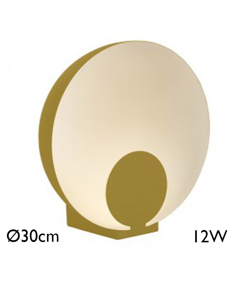 Lámpara de mesa LED 30cm de acero 12W 3000K