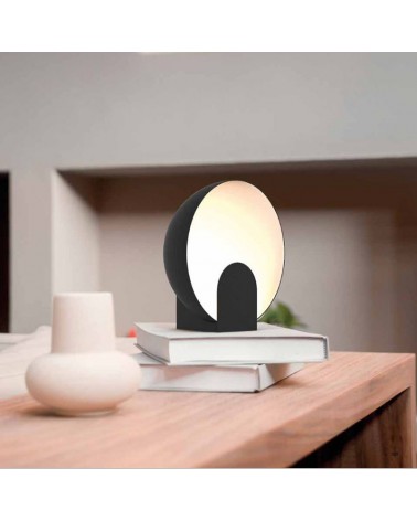 Table lamp LED 20cm steel 12W 3000K