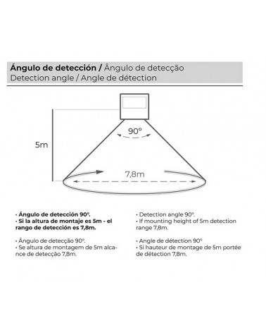Foco proyector solar 200W de 1500Lm con placa con mando a distancia regulable IP65