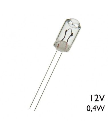 Bulb thread connection T1 12V 0.4W 30MA