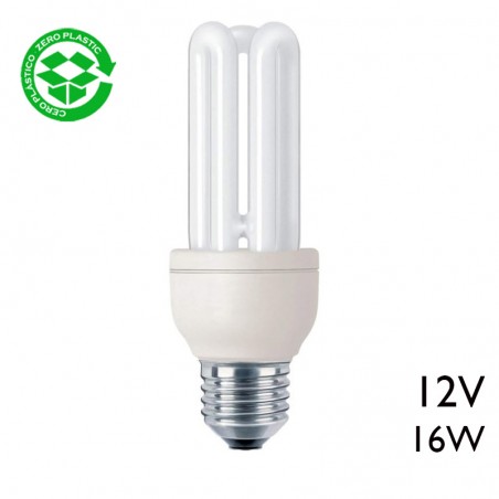 Low consumption lamp 12V DC 16W E27 4200K