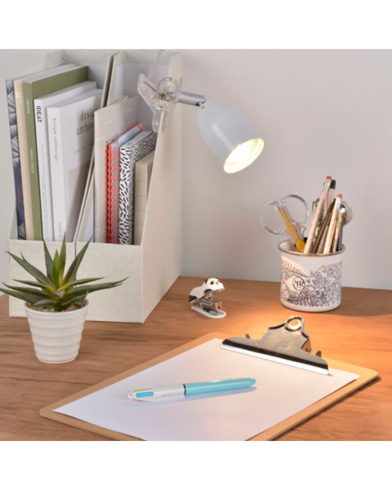 GU10 5W articulated head metal clamp spotlight