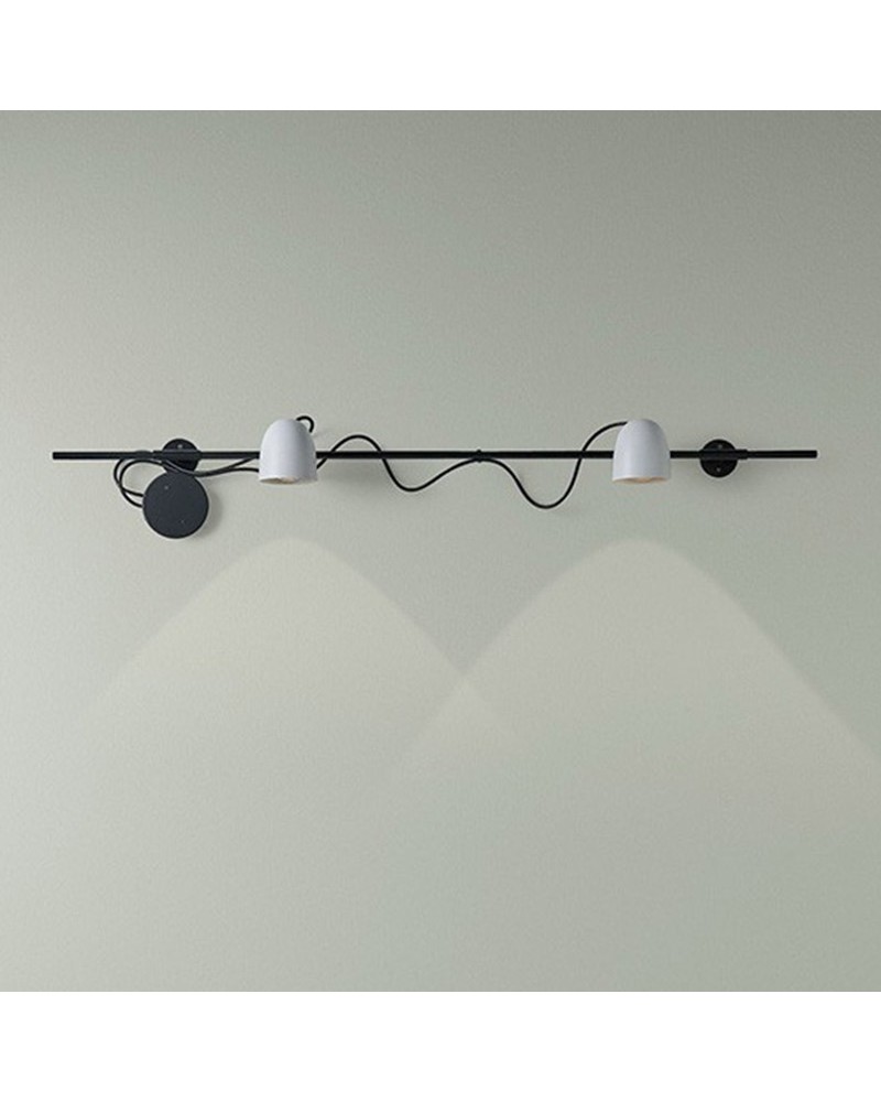 Aplique de exterior SPEERS OUTDOOR LED 2X7W 2700K con dos cabezas lumínicas IP54