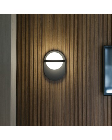 Wall light C_BALL W E14 metal and glass